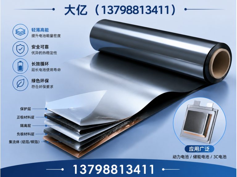 东莞市锂电池薄膜展示图